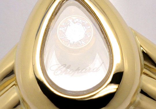 Foto 3 - Original Chopard Brillant-Ring Happy Diamonds Gelb Gold, S2909