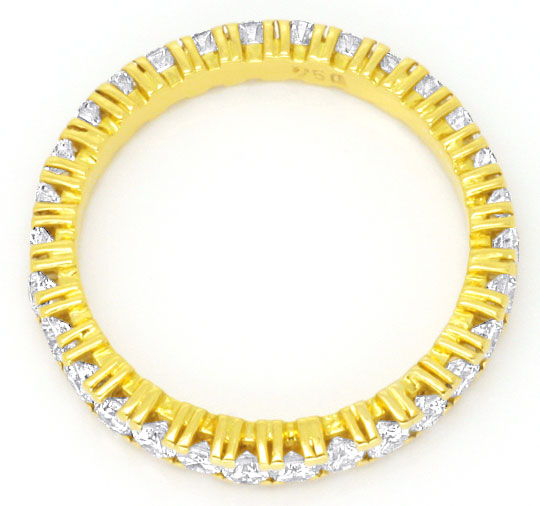 Foto 3 - Vollmemory Diamant-Goldring 1,40 ct Brillanten Gelbgold, S4486